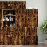 Vidaxl wandkast 50x42,5x40 cm bewerkt hout gerookt eikenkleurig