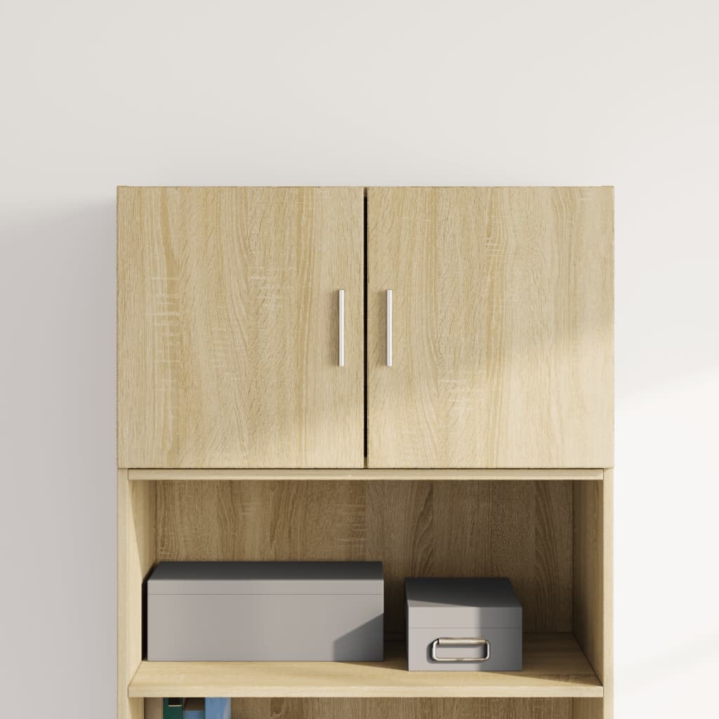 Vidaxl wandkast 70x42,5x40 cm bewerkt hout sonoma eikenkleurig
