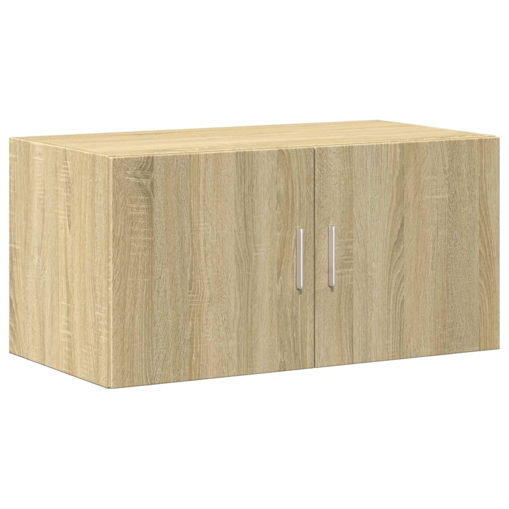 Vidaxl wandkast 80x42,5x40 cm bewerkt hout sonoma eikenkleurig