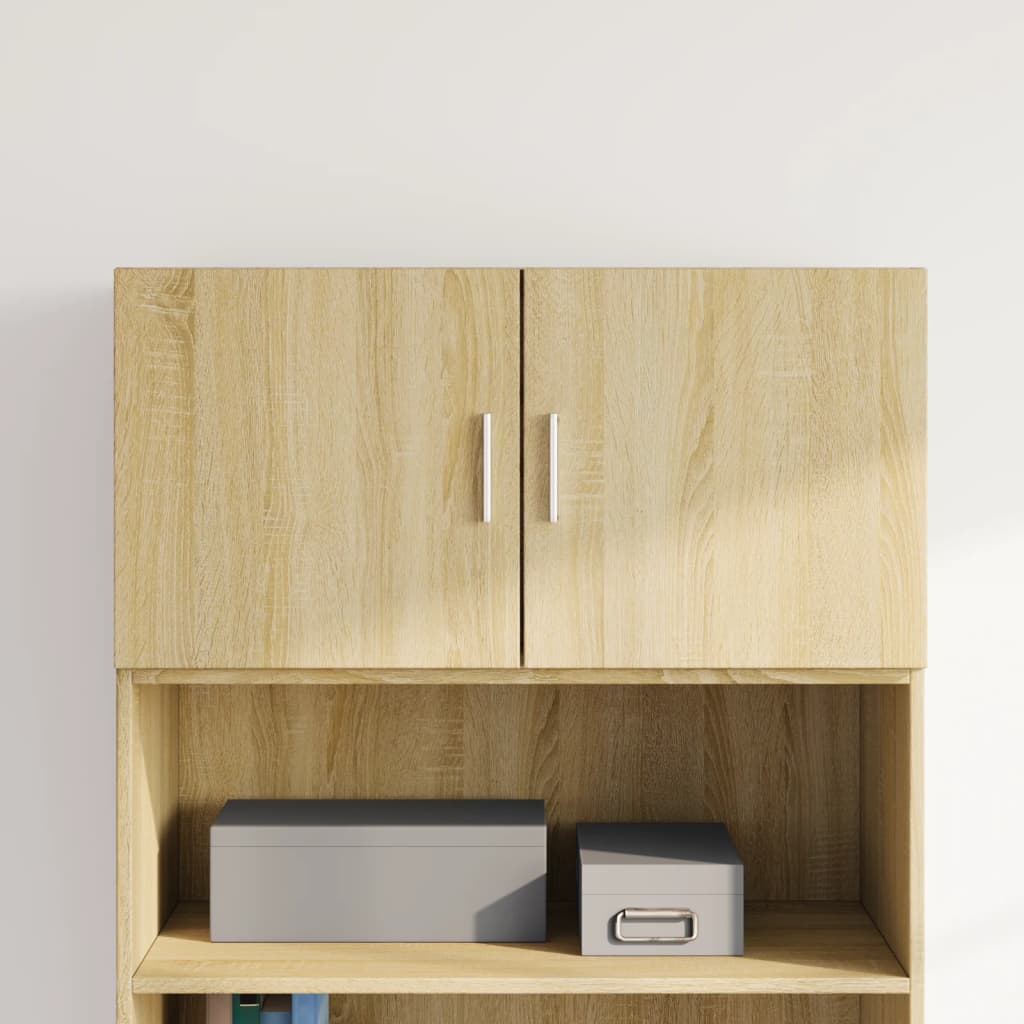 Vidaxl wandkast 80x42,5x40 cm bewerkt hout sonoma eikenkleurig
