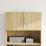 Vidaxl wandkast 80x42,5x40 cm bewerkt hout sonoma eikenkleurig