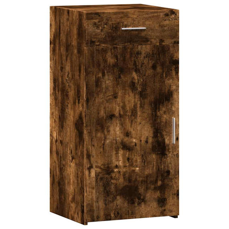 Vidaxl dressoir 45x42,5x93 cm bewerkt hout gerookt eikenkleurig