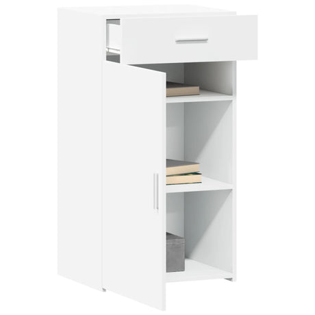 Vidaxl dressoir 50x42,5x93 cm bewerkt hout wit