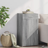 Vidaxl dressoir 50x42,5x93 cm bewerkt hout grijs sonoma eikenkleurig