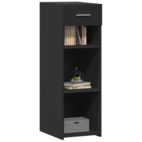 Vidaxl dressoir 30x42,5x93 cm bewerkt hout zwart