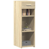 Vidaxl dressoir 30x42,5x93 cm bewerkt hout sonoma eikenkleurig