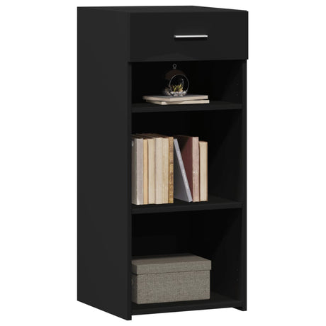 Vidaxl dressoir 40x42,5x93 cm bewerkt hout zwart