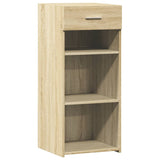 Vidaxl dressoir 40x42,5x93 cm bewerkt hout sonoma eikenkleurig