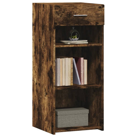 Vidaxl dressoir 40x42,5x93 cm bewerkt hout gerookt eikenkleurig