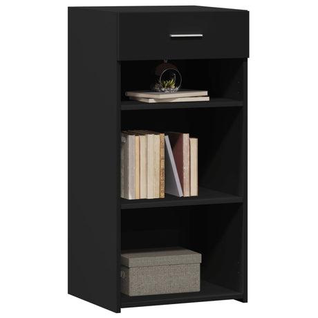 Vidaxl dressoir 45x42,5x93 cm bewerkt hout zwart