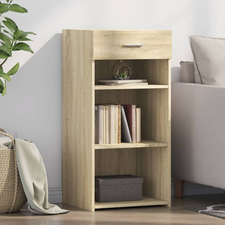 Vidaxl dressoir 45x42,5x93 cm bewerkt hout sonoma eikenkleurig