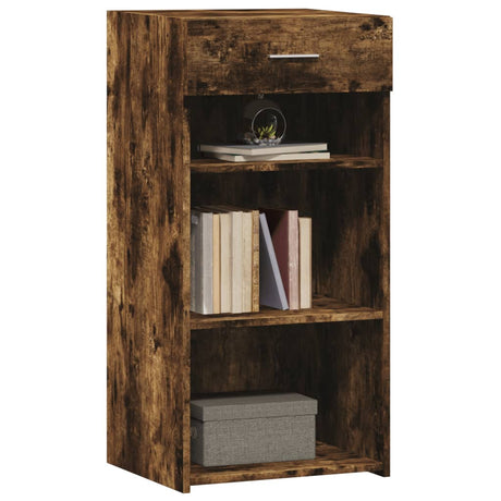 Vidaxl dressoir 45x42,5x93 cm bewerkt hout gerookt eikenkleurig