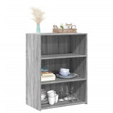 Vidaxl dressoir 70x41x93 cm bewerkt hout grijs sonoma eikenkleurig