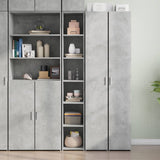 Vidaxl hoge kast 30x41x185 cm bewerkt hout betongrijs