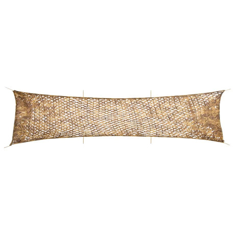 Vidaxx Tarnnetz mit Aufbewahrungstasche 613x138 cm sandfarben