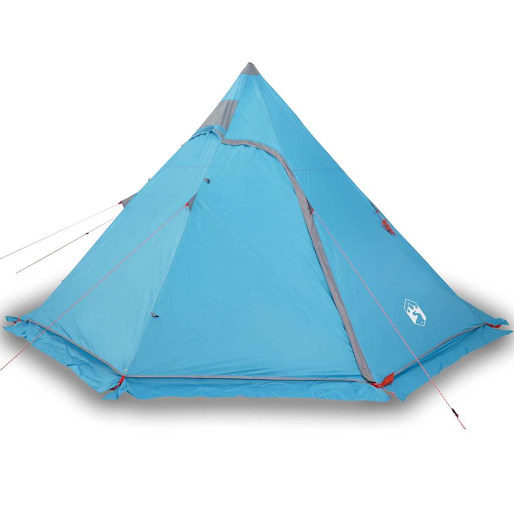 VidaXL Tipi-Zelt 5-Personen wasserdicht blau
