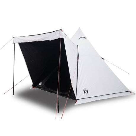Vidaxl Tipi-Zelt 6-Personen wasserdichter Verdunkelungsstoff weiß