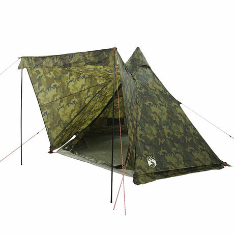Vidaxl Tipi-Zelt 6-Personen-Tarnung wasserdicht