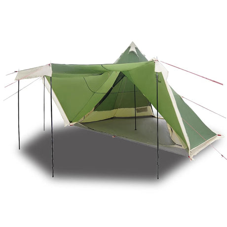 VidaXL Tipi-Zelt 6-Personen wasserdicht grün
