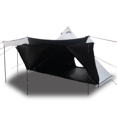 Vidaxl Tipi-Zelt 6-Personen wasserdichter Verdunkelungsstoff weiß
