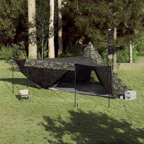 Vidaxl Tipi-Zelt 8-Personen-Tarnung wasserdicht