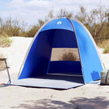 VidaXL Strandzelt 3-Personen wasserdicht azurblau