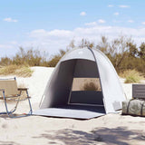 VidaXL Strandzelt 3-Personen wasserdicht grau