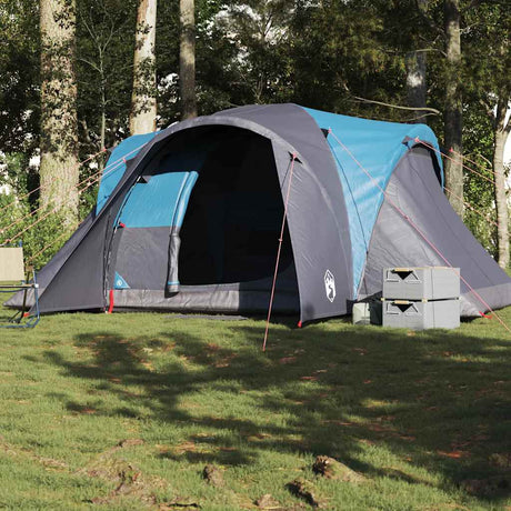 Vidaxx Kuppelzelt 6-Personen wasserdicht blau