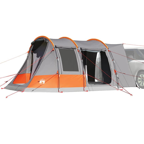 VidaXL Autozelt 2-Personen wasserdicht Grau und Orange