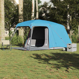 VidaXL Campingzelt mit Verandakuppel, 5 Personen wasserdicht, blau