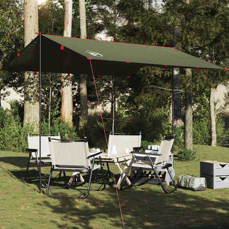 Vidaxx Camping-Markise wasserdicht 306x306 cm olivgrün
