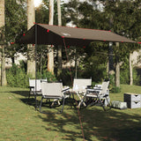 Vidaxx Camping-Markise wasserdicht 306x306 cm braun