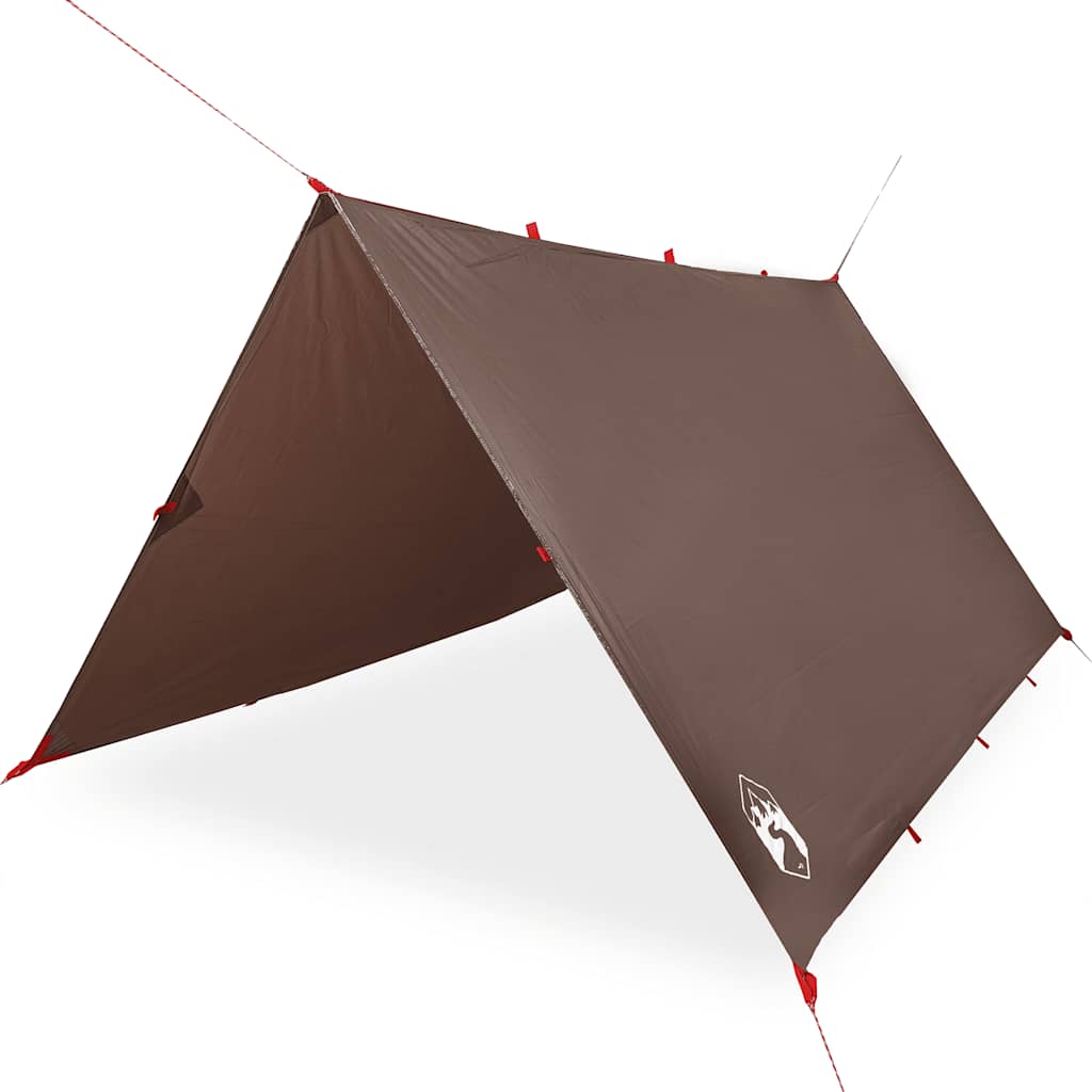 Vidaxx Camping-Markise wasserdicht 366x306 cm braun