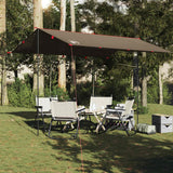 Vidaxx Camping-Markise wasserdicht 366x306 cm braun