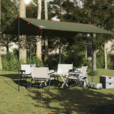 Vidaxx Camping-Markise wasserdicht 406x306 cm olivgrün