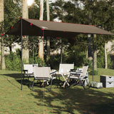 Vidaxx Camping-Markise wasserdicht 406x306 cm braun