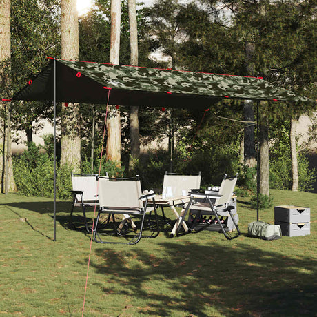 Vidaxx Camping-Markise wasserdicht 506x306 cm Tarnung