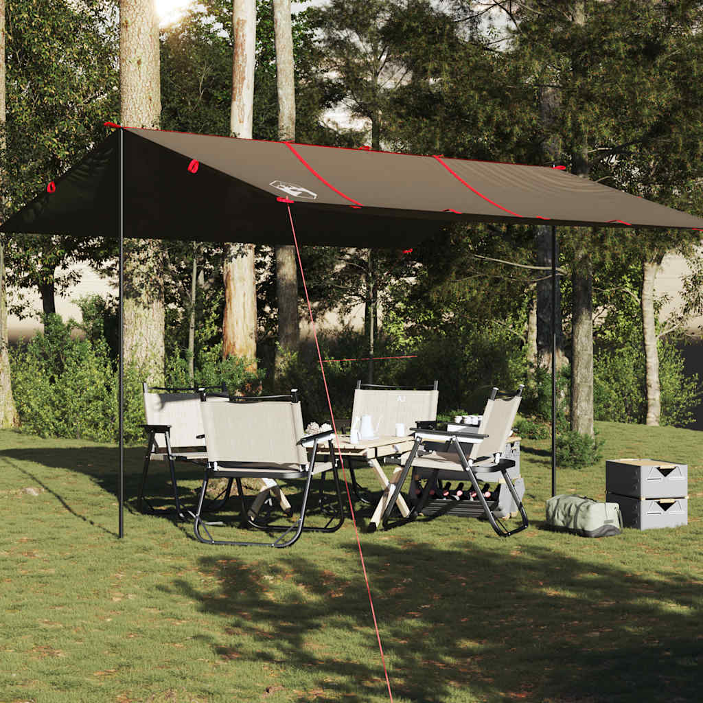 Vidaxx Camping-Markise wasserdicht 451x420 cm braun