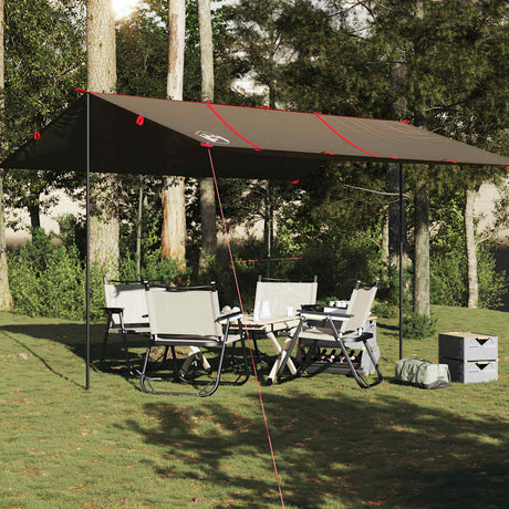 Vidaxx Camping-Markise wasserdicht 451x420 cm braun