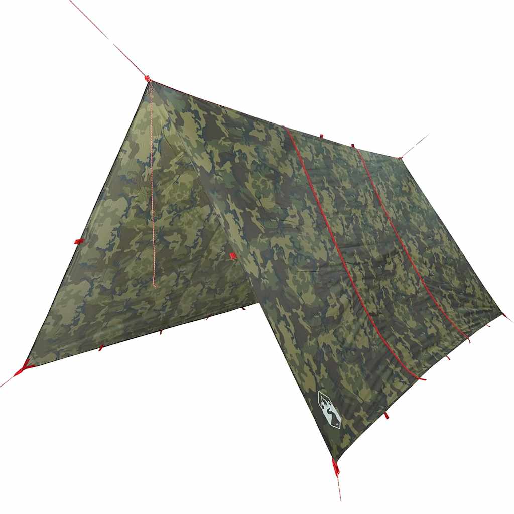 Vidaxx Camping-Markise wasserdicht 451x420 cm Tarnung