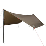 Vidaxx Camping-Markise wasserdicht 438x376x212 cm braun