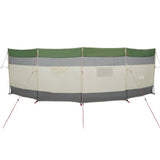 VidaXL Windschutzscheibe Camping wasserdicht 510x153 cm grün