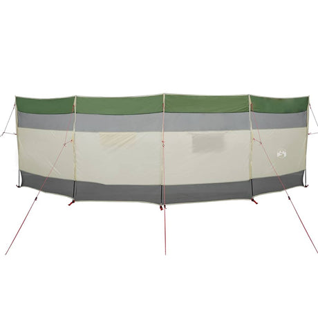 VidaXL Windschutzscheibe Camping wasserdicht 510x153 cm grün