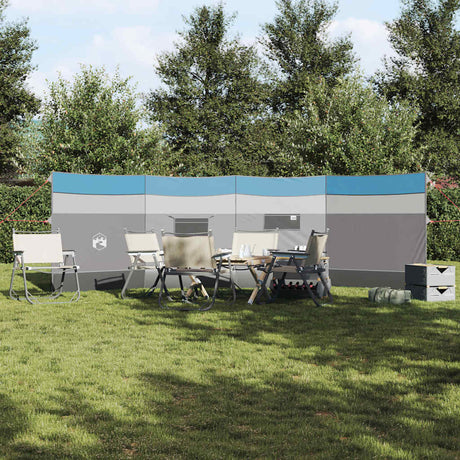 VidaXL Windschutzscheibe Camping wasserdicht 510x153 cm blau