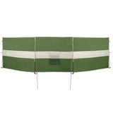 VidaXL Windschutzscheibe Camping wasserdicht 490x123 cm grün