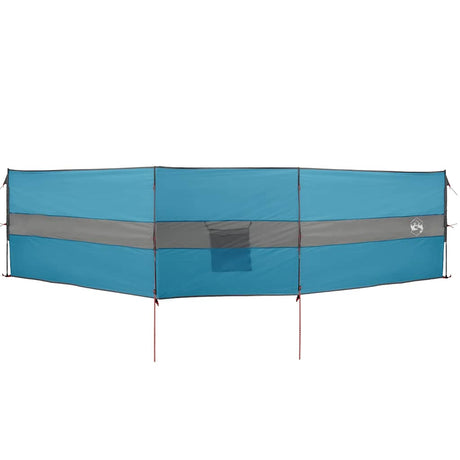 VidaXL Windschutzscheibe Camping wasserdicht 490x123 cm blau