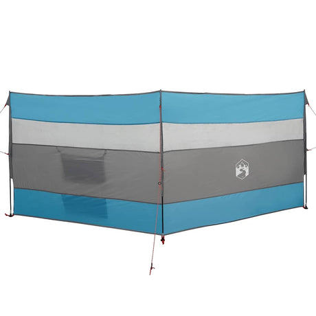 Vidaxx Camping-Windschutzscheibe wasserdicht 340x130 cm blau