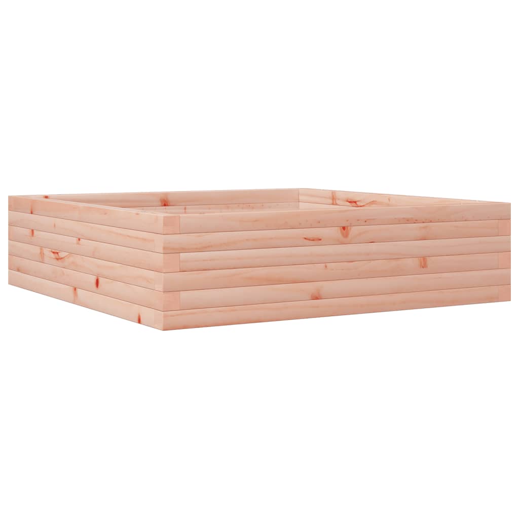 Vidaxx Pflanzgefäß 90x90x23 cm massives Douglasholz