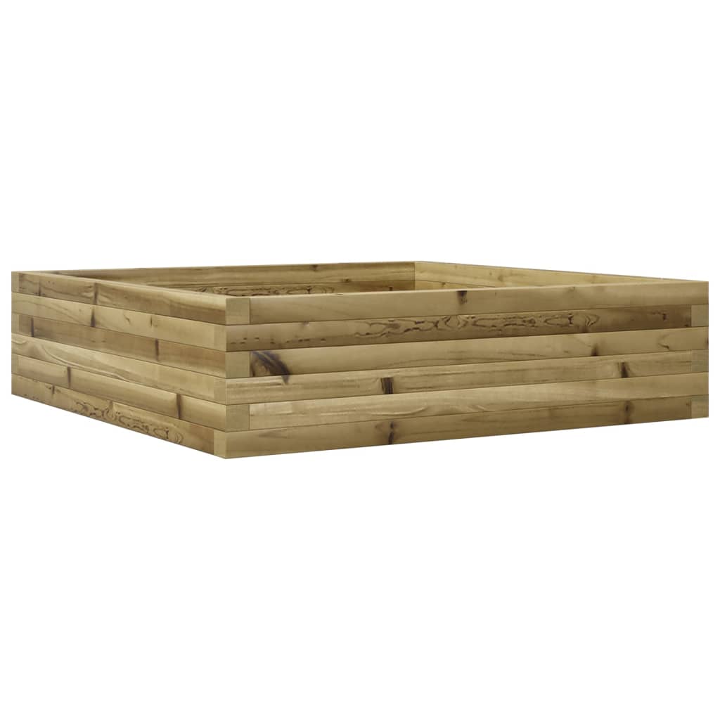 Vidaxx Pflanzgefäß 90x90x23 cm aus imprägniertem Kiefernholz