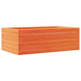Vidaxx Pflanzgefäß 70x40x23 cm massives Kiefernholz, braun gewaschen